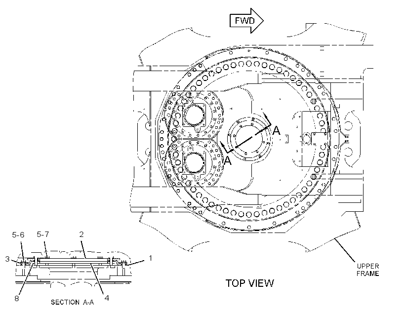FASTENER GP-GEAR & BEARING 2222903 CAT