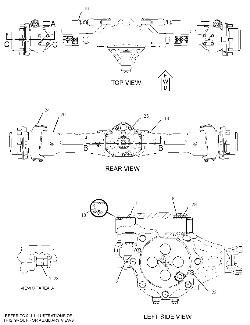 AXLE GP-DRIVE & STEERING 2699259 CAT