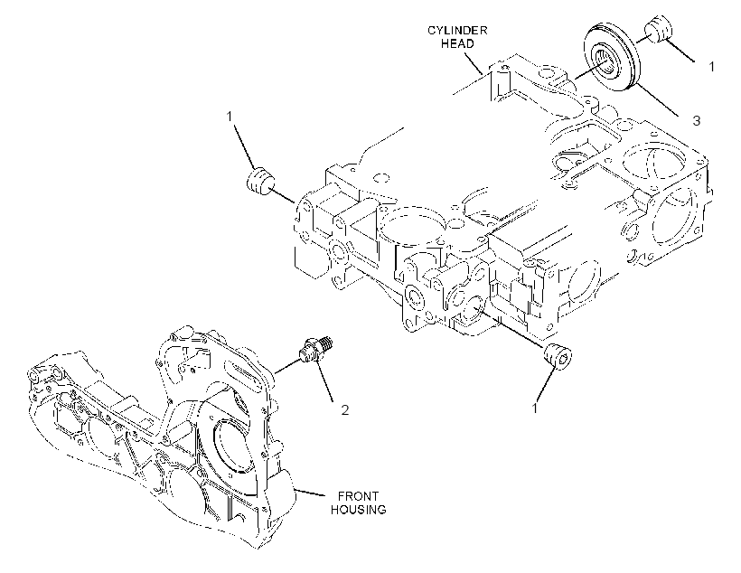 CONNECTOR GP-CAB HEATER LINES 3165635 CAT