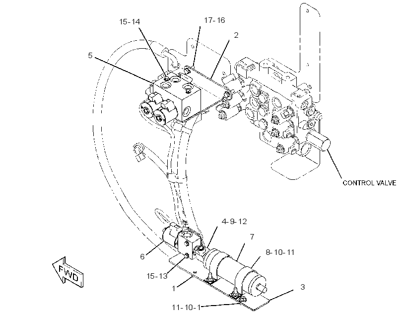 MANF & SOLENOID MTG GP-ACCUM 3046747 CAT