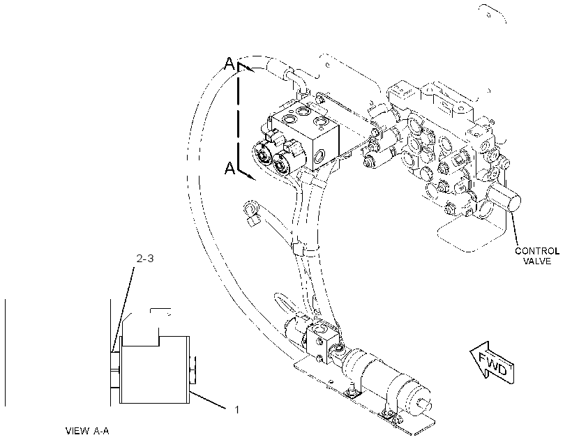 MANIFOLD GP-RIDE CONTROL 3072275 CAT
