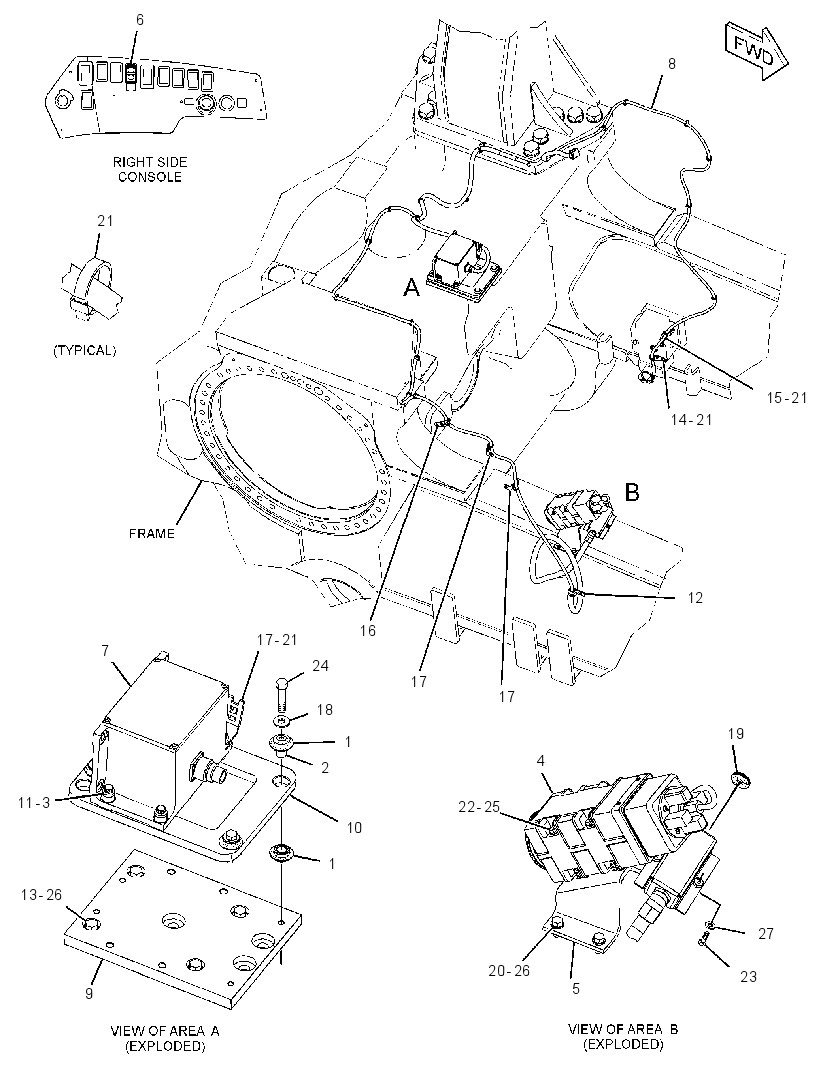 SENSOR & MTG GP-GROUND SPEED 2501198 CAT