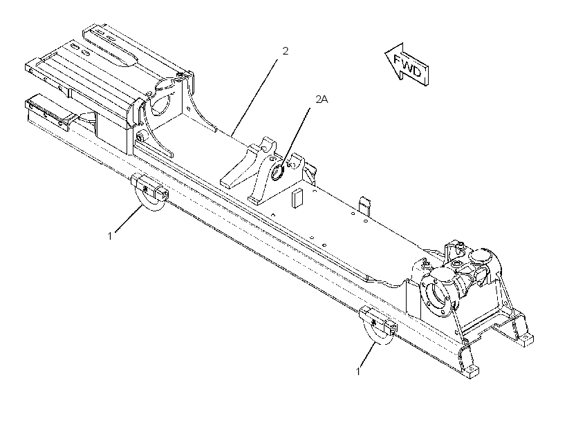 FRAME AS-TRACK ROLLER 3145996 CAT