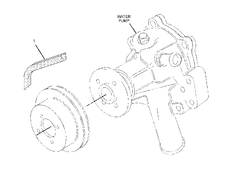 V-BELT GP 3173039 CAT