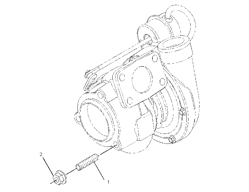 FASTENER GP-TURBOCHARGER 3176399 CAT