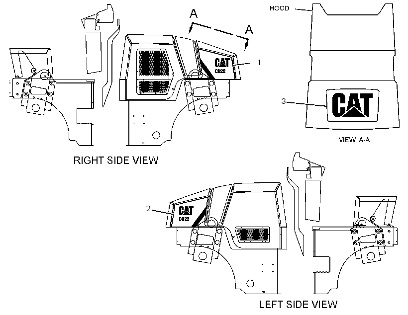 Плёнка 3010334 CAT
