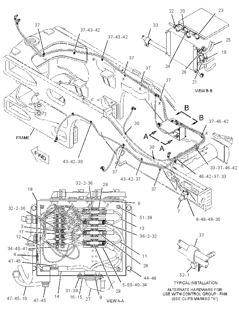 WIRING GP-COLD WEATHER 1303604 CAT