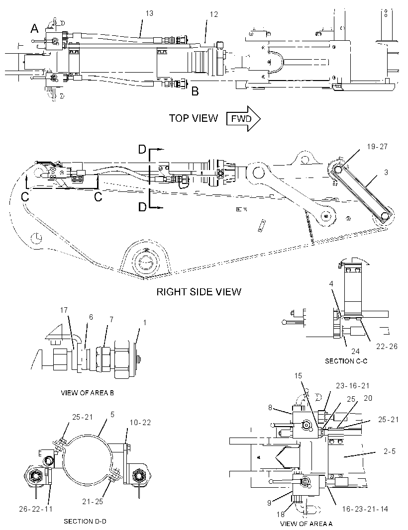 ACTUATOR GP-CLAMSHELL 2907925 CAT
