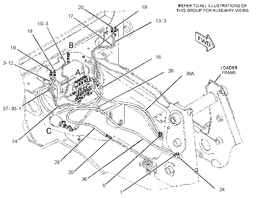 MANIFOLD & LINES GP-CONTROL 2985401 CAT