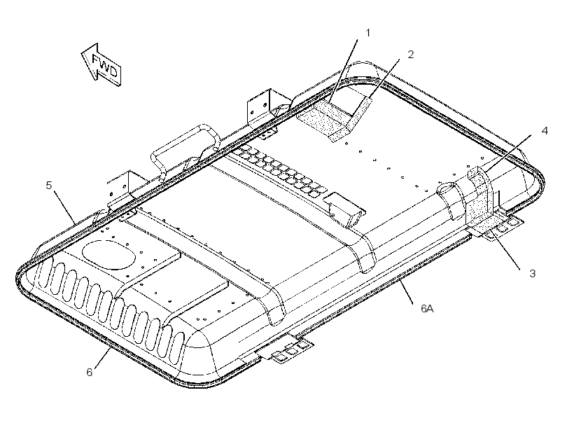 HOOD AS-ENGINE 3137864 CAT