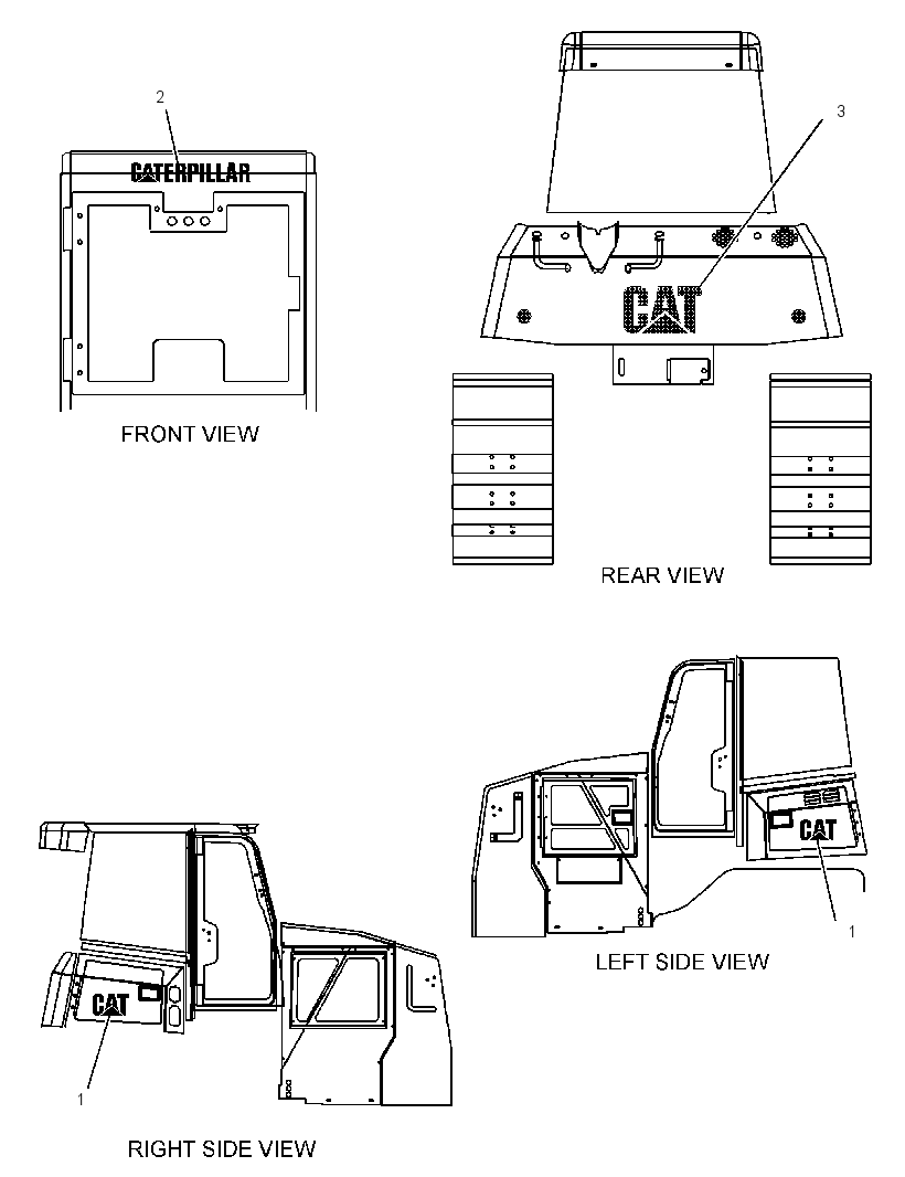 Плёнка 3169830 CAT