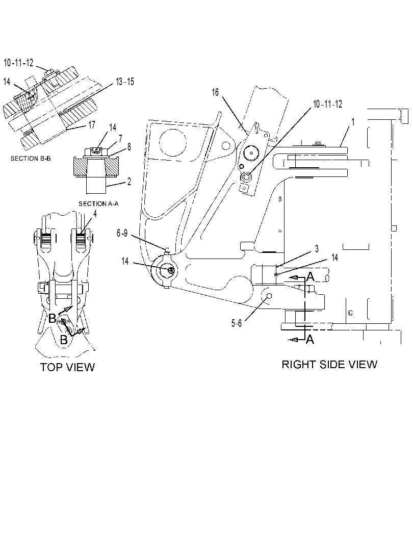 FRAME GP-SWING 1592645 CAT
