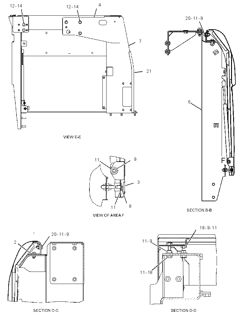 ENCLOSURE GP-RADIATOR 2786970 CAT