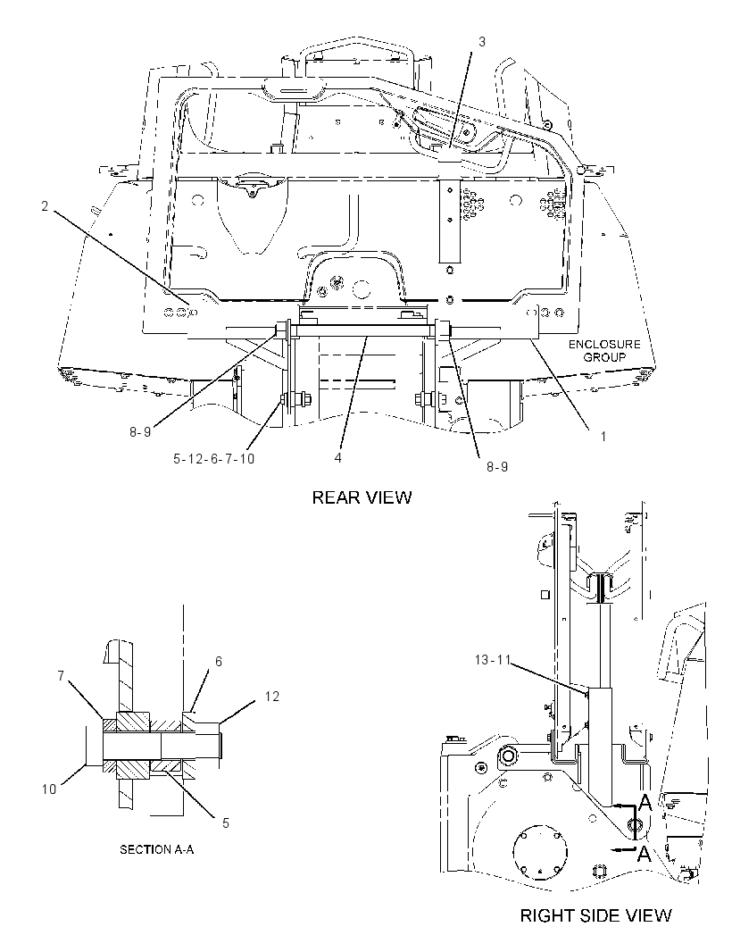 SUPPORT GP-DOOR 3147733 CAT