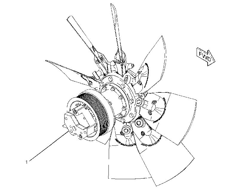 FAN GP-REVERSIBLE 2792846 CAT