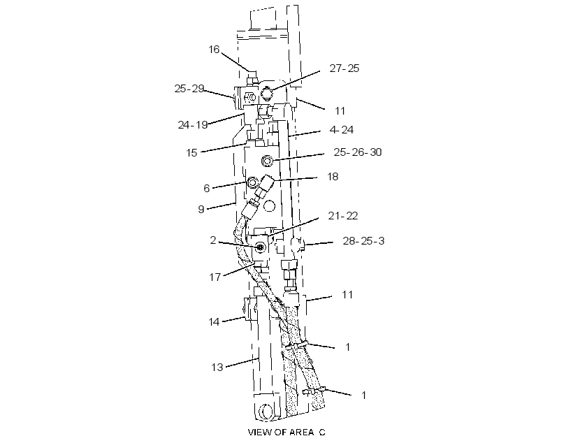 LINES GP-BOOM CHECK VALVE 3106187 CAT