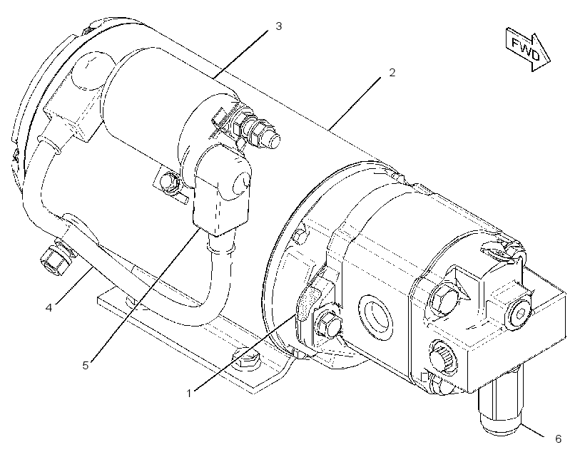 PUMP & MOTOR GP-SEC STEERING 3135855 CAT