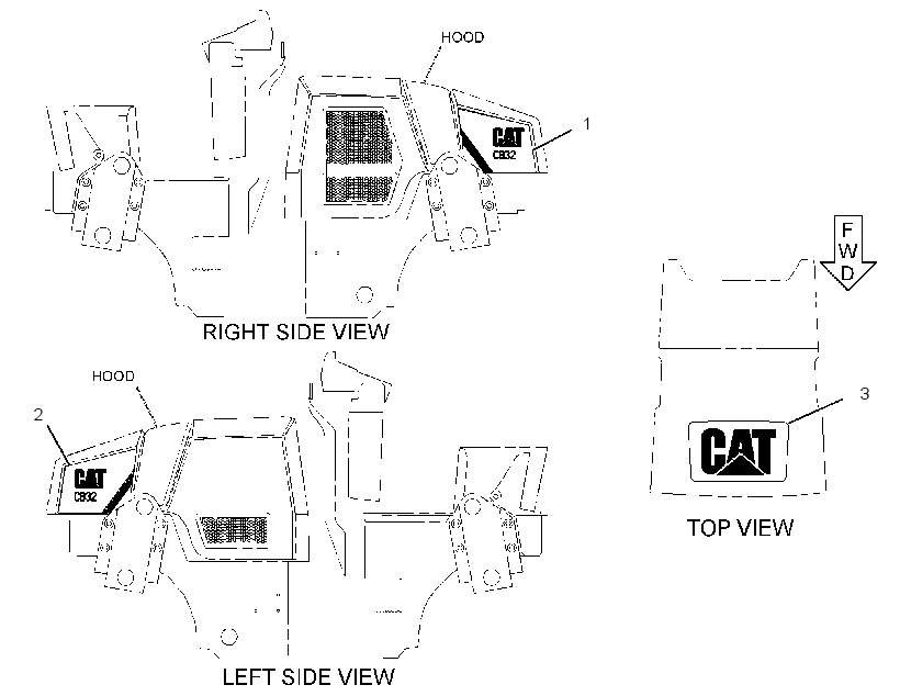 Плёнка 3010343 CAT