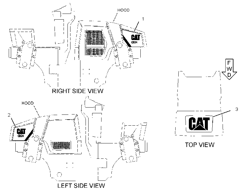 Плёнка 3010337 CAT