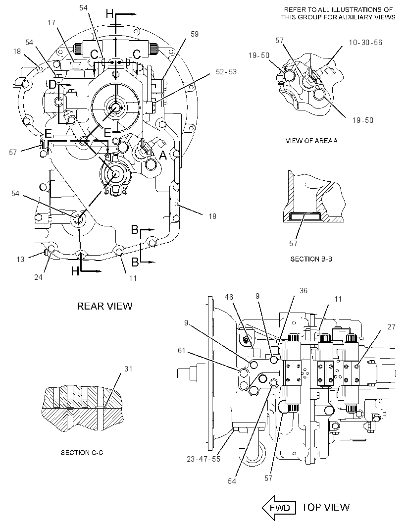 TRANSMISSION GP-POWER SHIFT 2018563 CAT