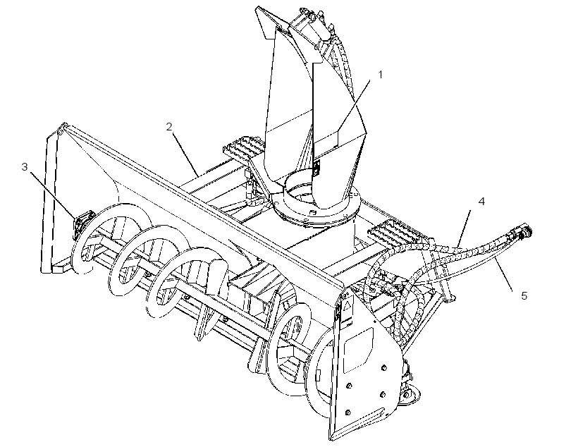 SNOWBLOWER AR 2860727 CAT