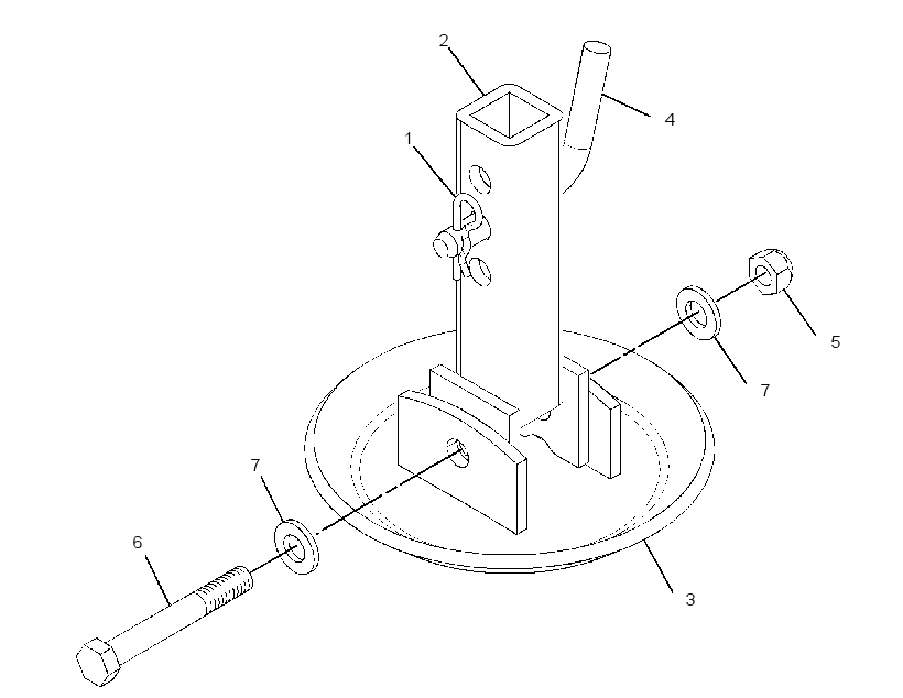 SUPPORT GP-WORK TOOL 2137222 CAT