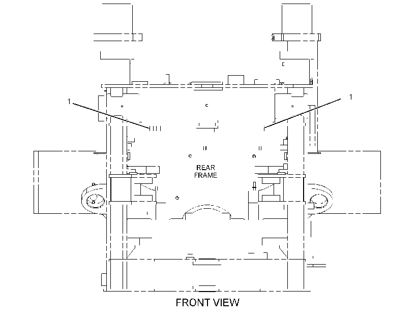 BOSS GP-REAR FRAME 2875635 CAT