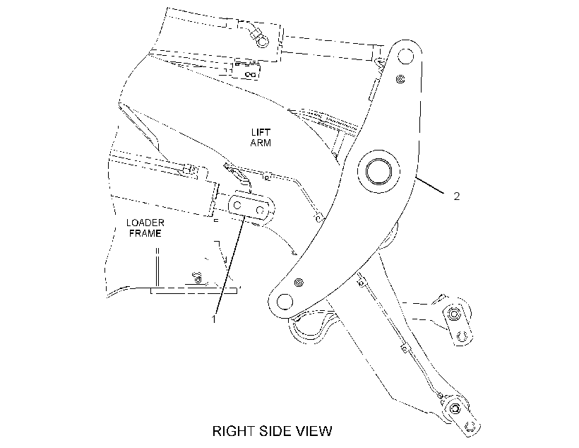 LEVER & BUSHING AS 2855044 CAT