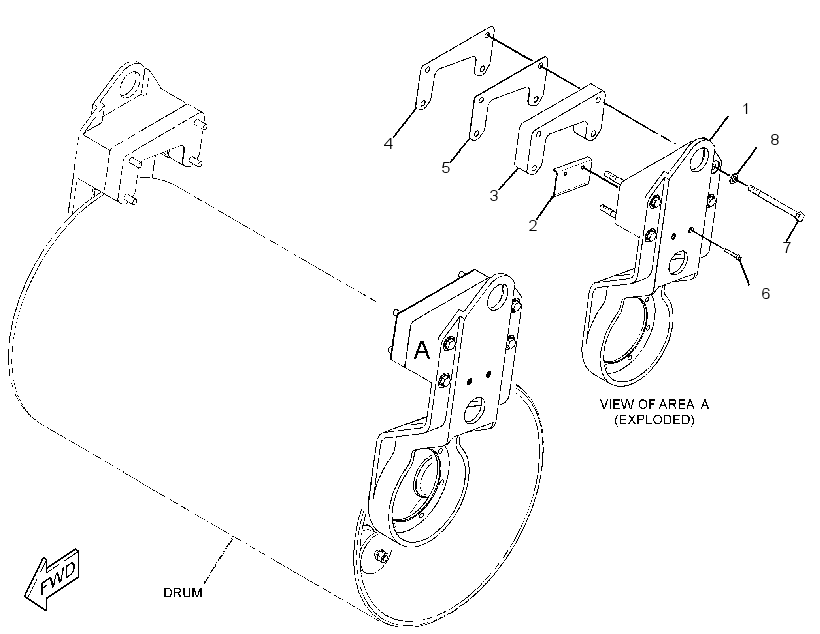 SUPPORT GP-MOTOR 2931994 CAT