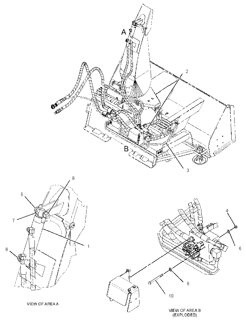 HYDRAULIC AR-SNOWBLOWER 2908926 CAT