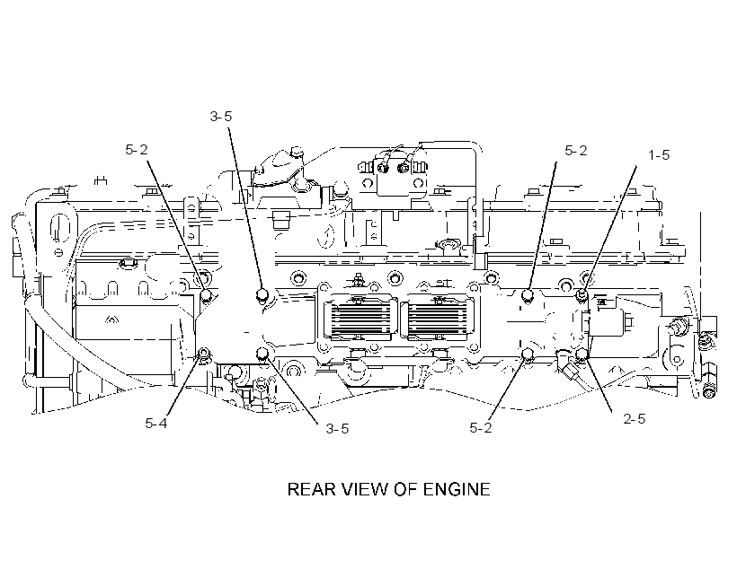 FASTENER GP-ENGINE 2858066 CAT