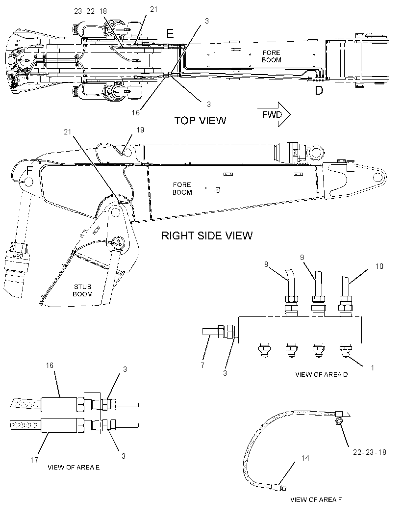 Трубопроводы смазки 2195334 CAT