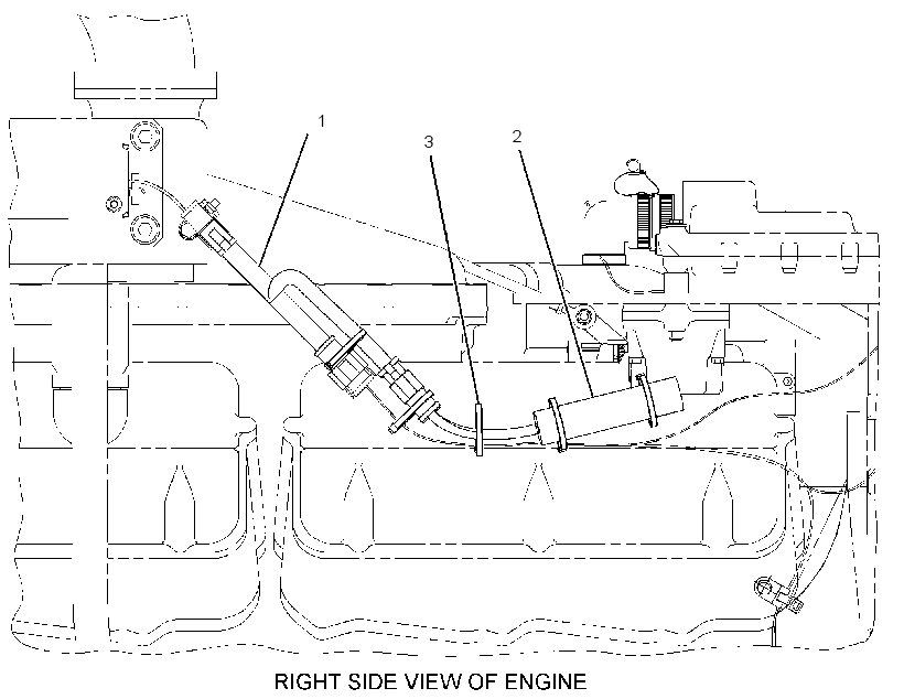 Датчик электрический с креплением 3087755 CAT