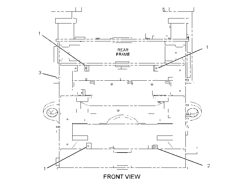 BOSS GP-REAR FRAME 2739731 CAT