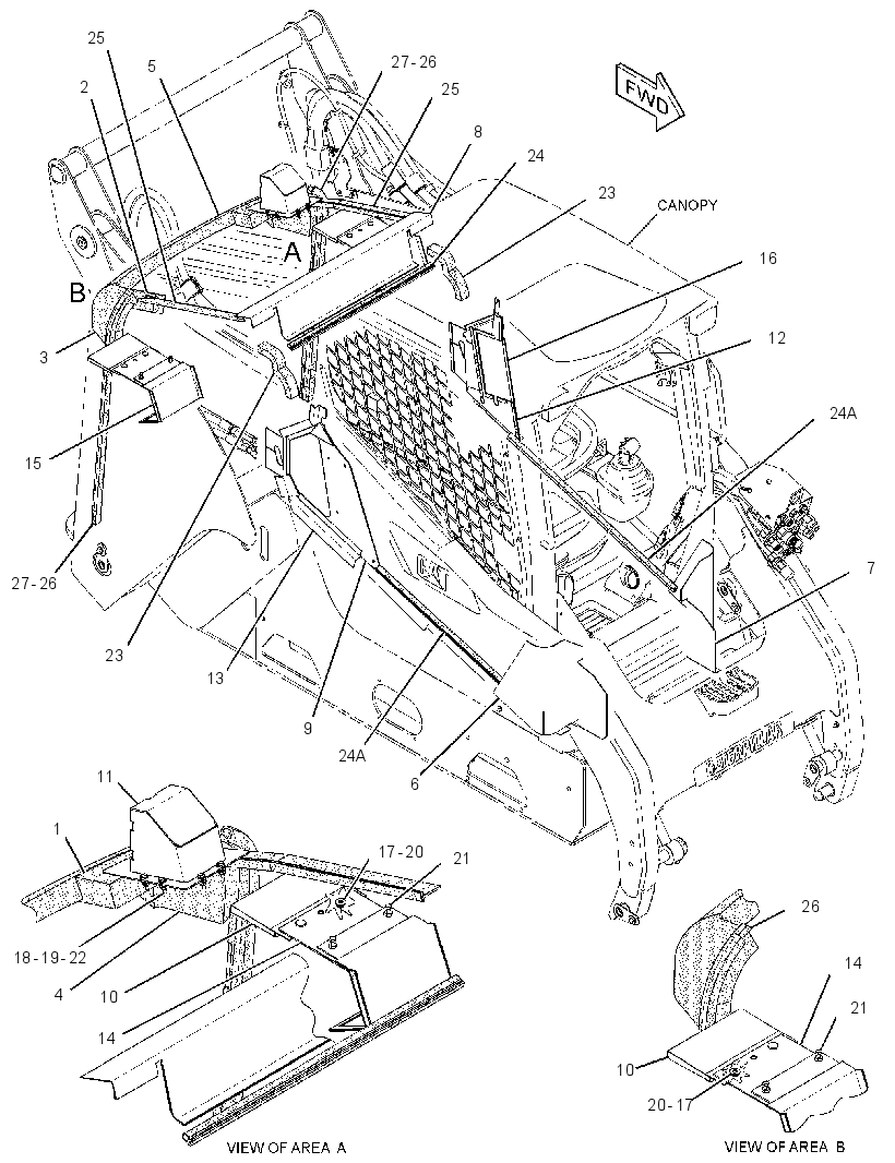 KIT-MACHINE ENCLOSURE SEAL 3118705 CAT