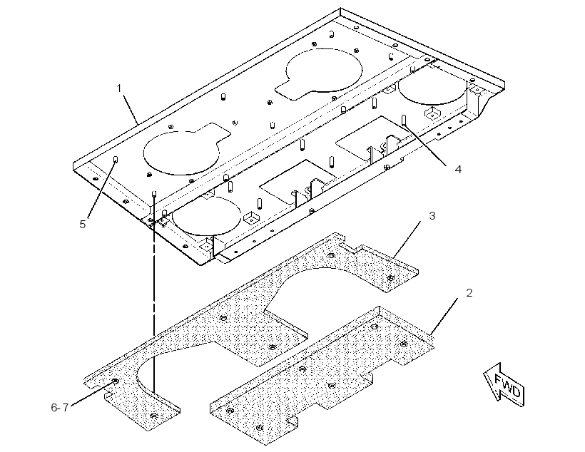 PANEL GP-TOP 2933387 CAT