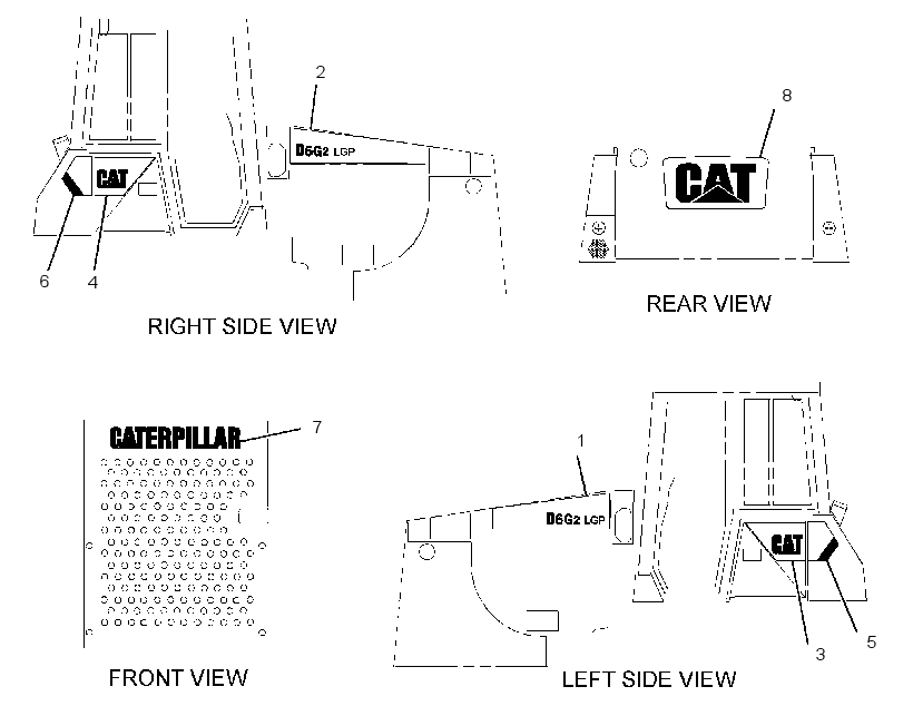 Плёнка 2958545 CAT