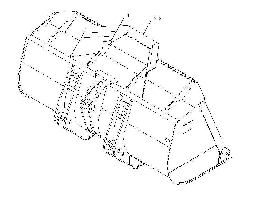 DEFLECTOR GP-BUCKET 2414045 CAT