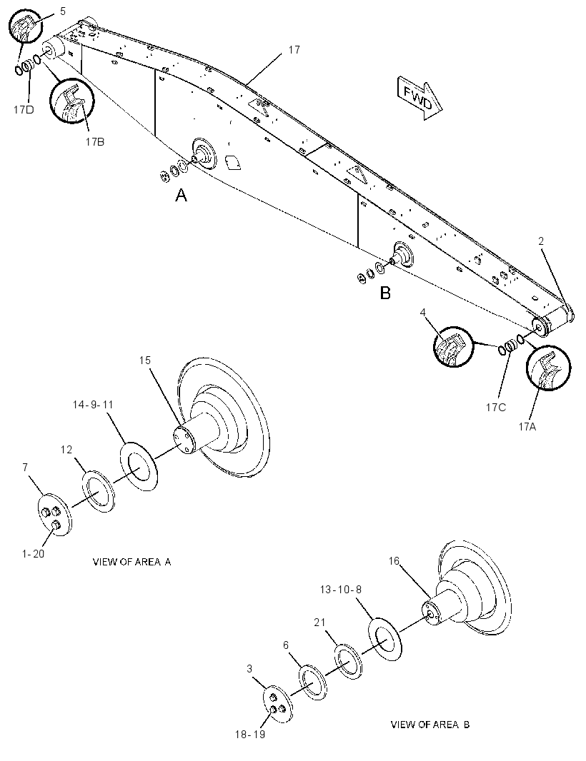 BOOM GP-MATERIAL HANDLING 2963185 CAT