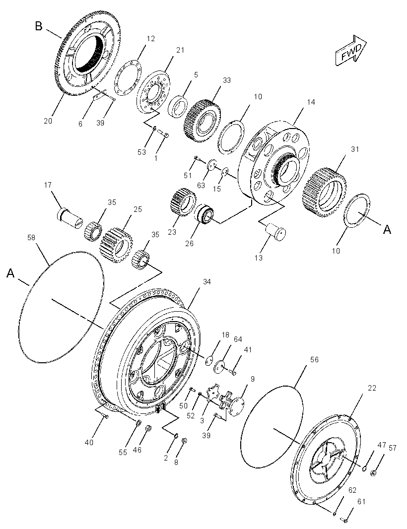 WHEEL GP-REAR 3178379 CAT