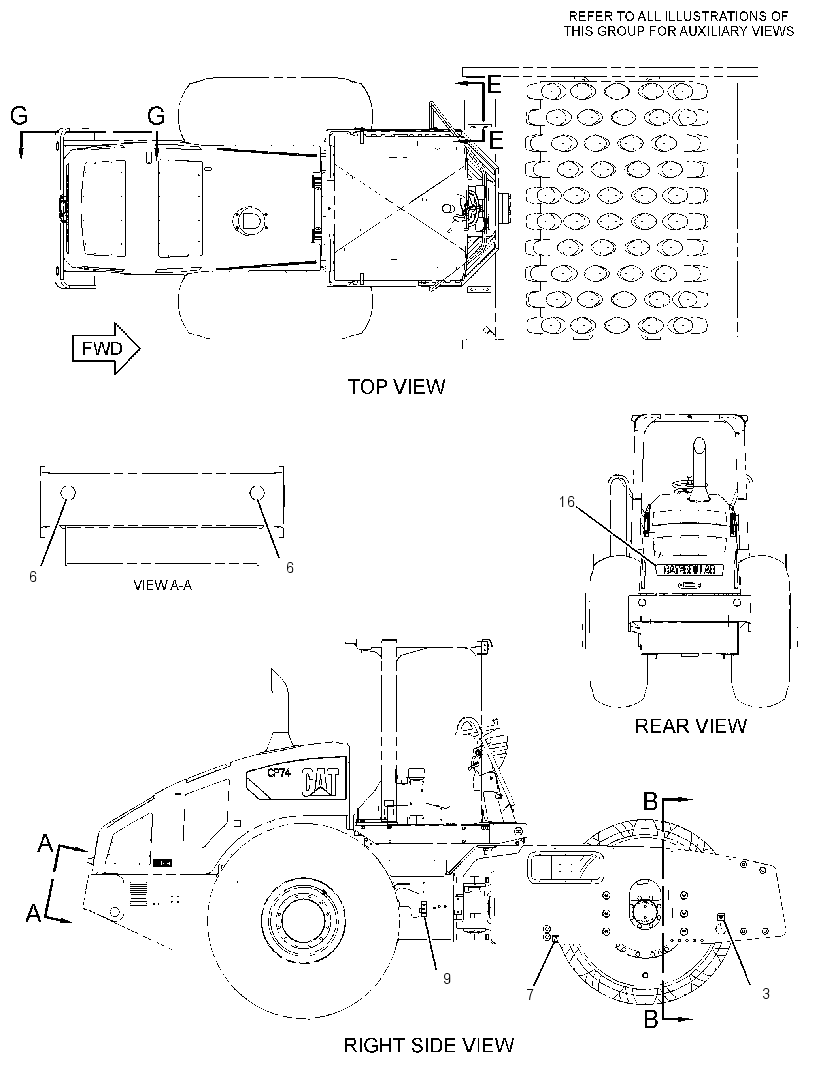Пластина и плёнка 2620964 CAT
