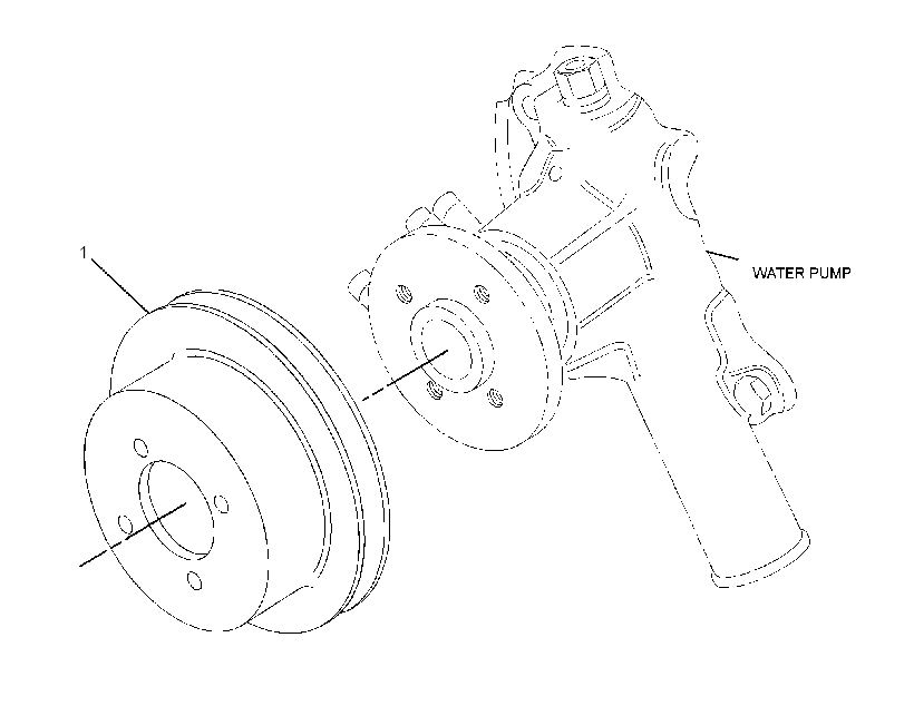 PULLEY GP-WATER PUMP 3119196 CAT