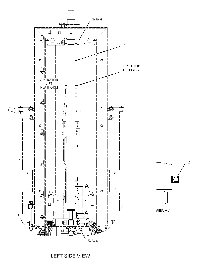 CYLINDER & MTG GP-PLATFORM 2726479 CAT