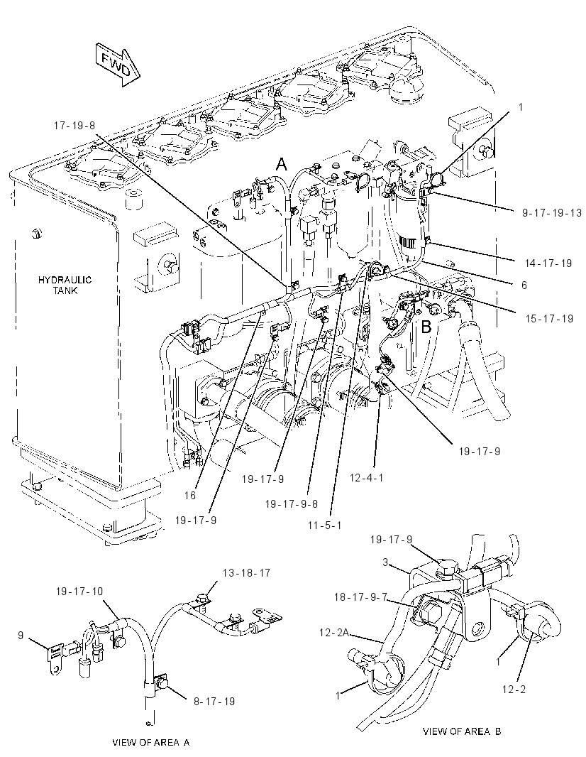 WIRING GP-HYDRAULIC TANK 3075466 CAT