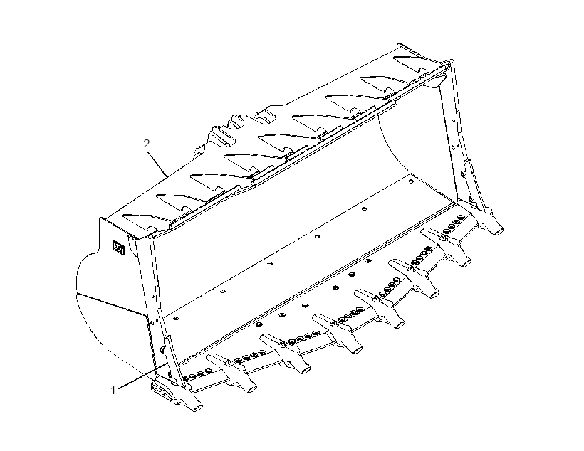 Ковш скальный 3055720 CAT