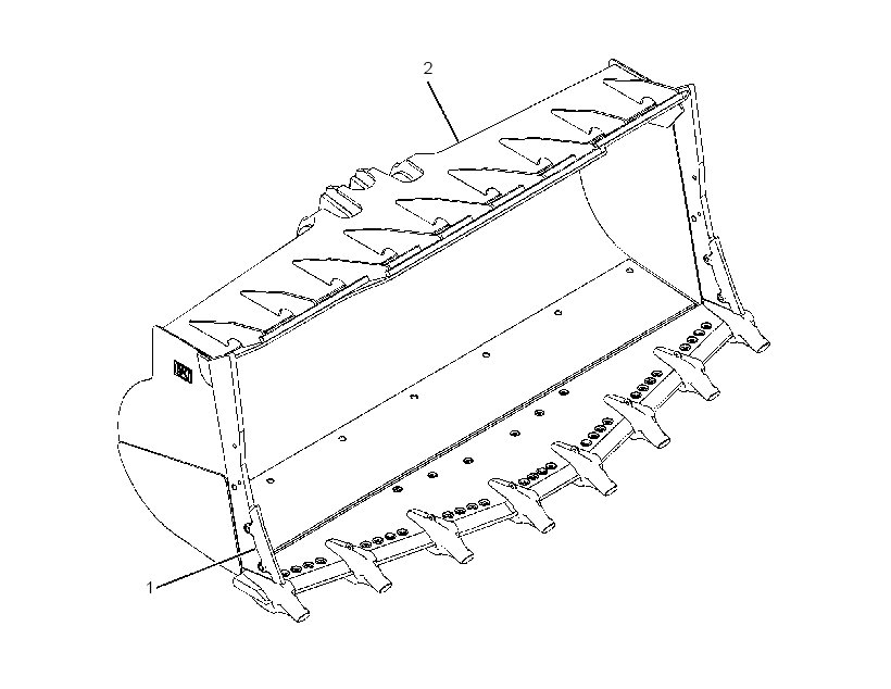 Ковш скальный 3079430 CAT