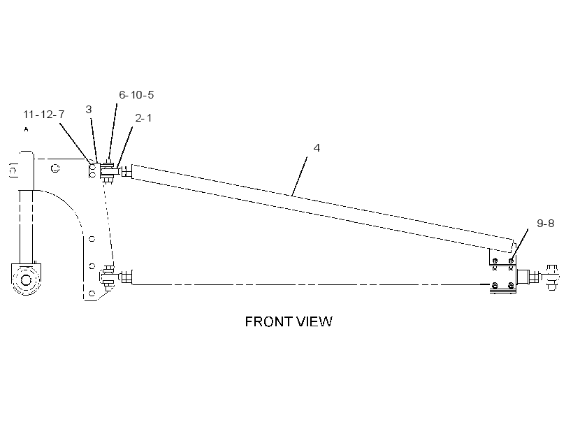 BRACE GP 3151101 CAT