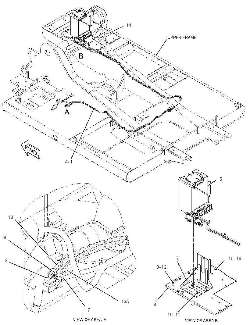 MOUNTING GP-WASHER TANK 2839263 CAT