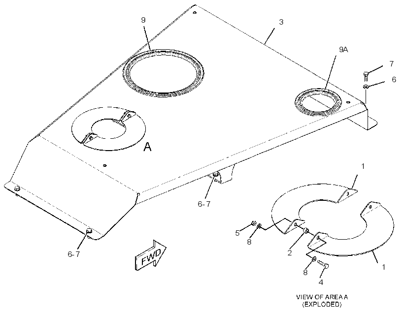COVER GP-HOOD 2770662 CAT