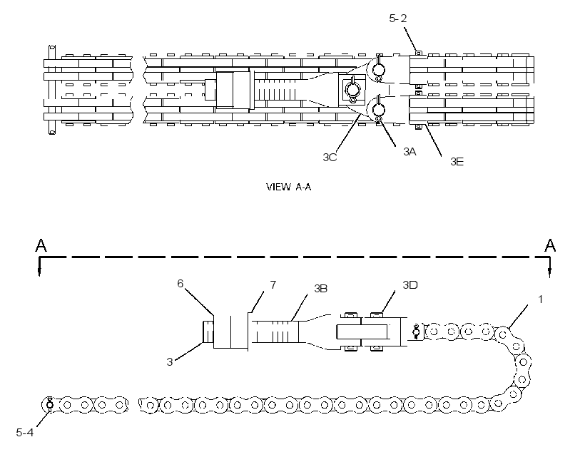 CHAIN GP-BOOM 2039411 CAT